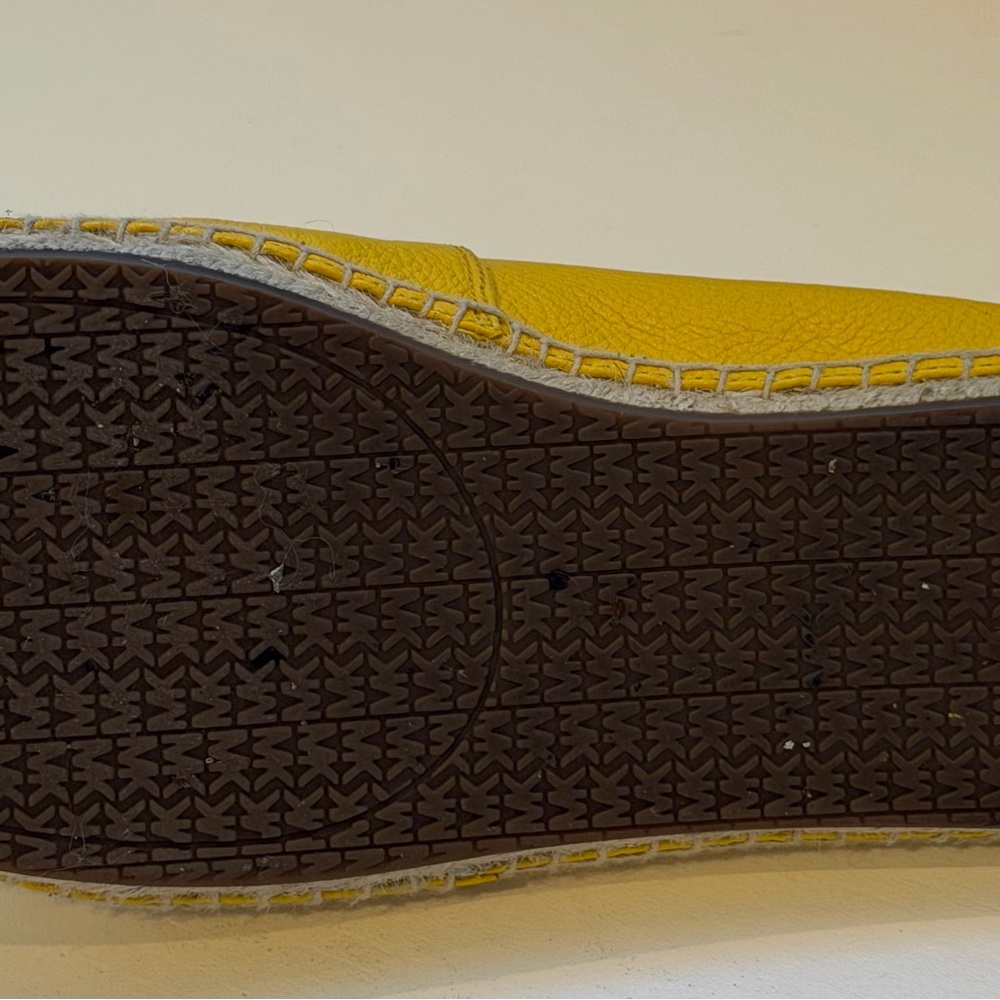 Michael Kors Bright Yellow Espadrilles size 10 - Picture 8 of 8